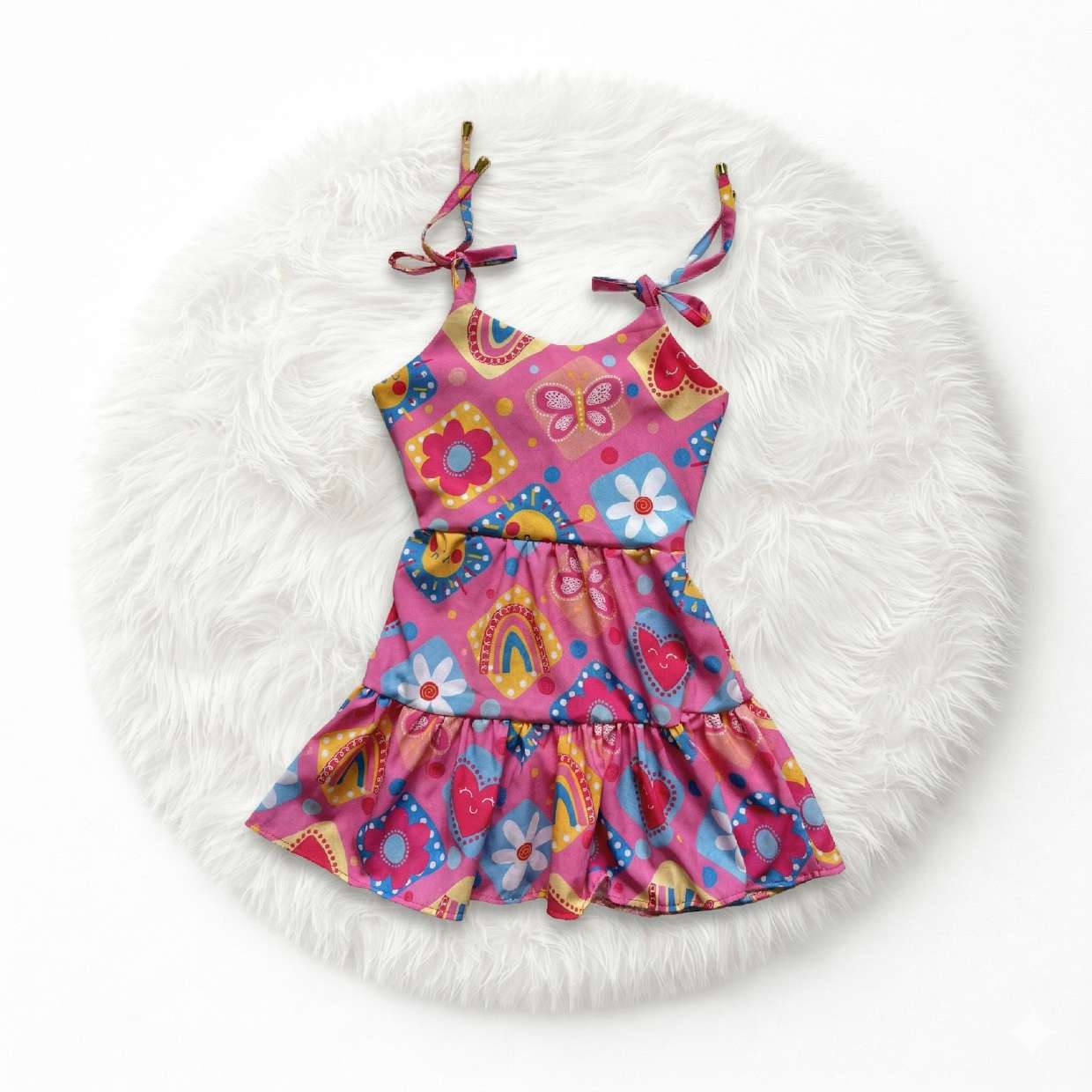Vestido Floral Pink