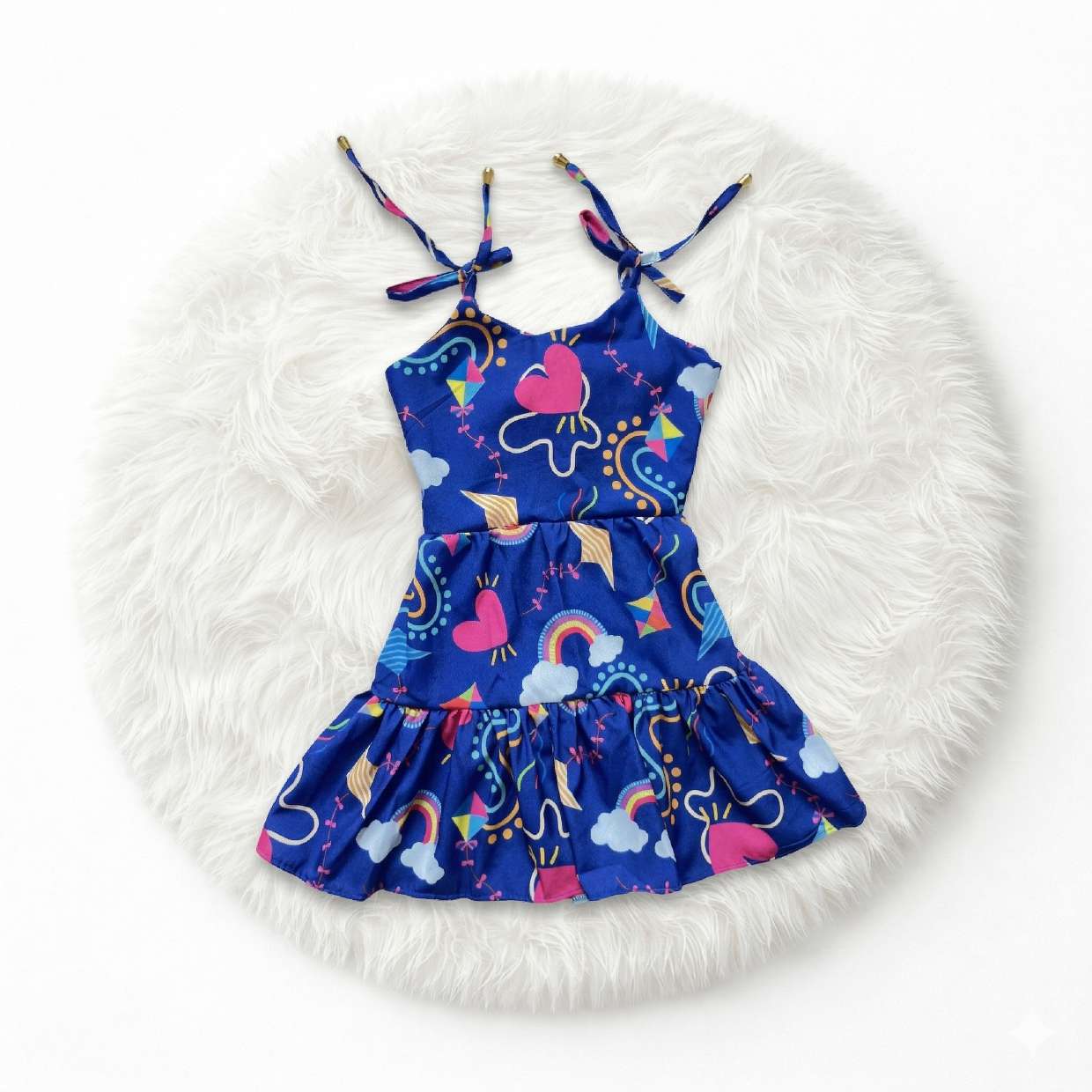 Vestido Pipas e Corações